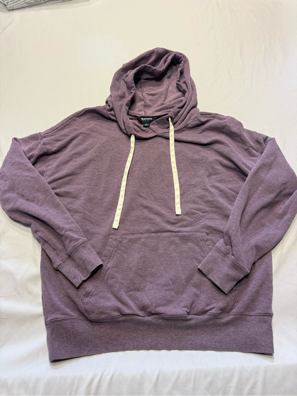 Buffalo David Bitton Lavender Hooded Pullover Sweatshirt